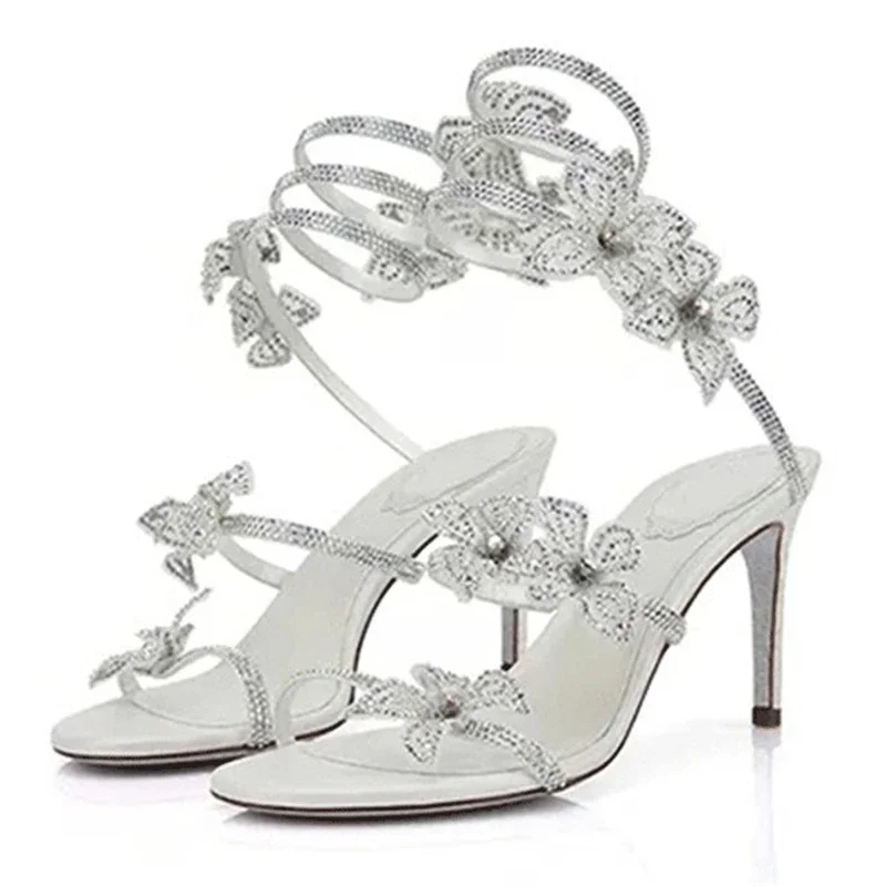 Aneikeh Fashion Crystal Rhines – обзор и цена Rhinestone Sandal Women
