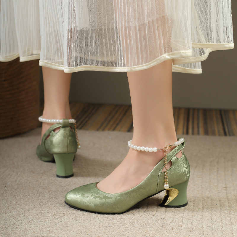 2025 New Bow Pearl Mary Jane P – обзор и цена Women Shoes Mk