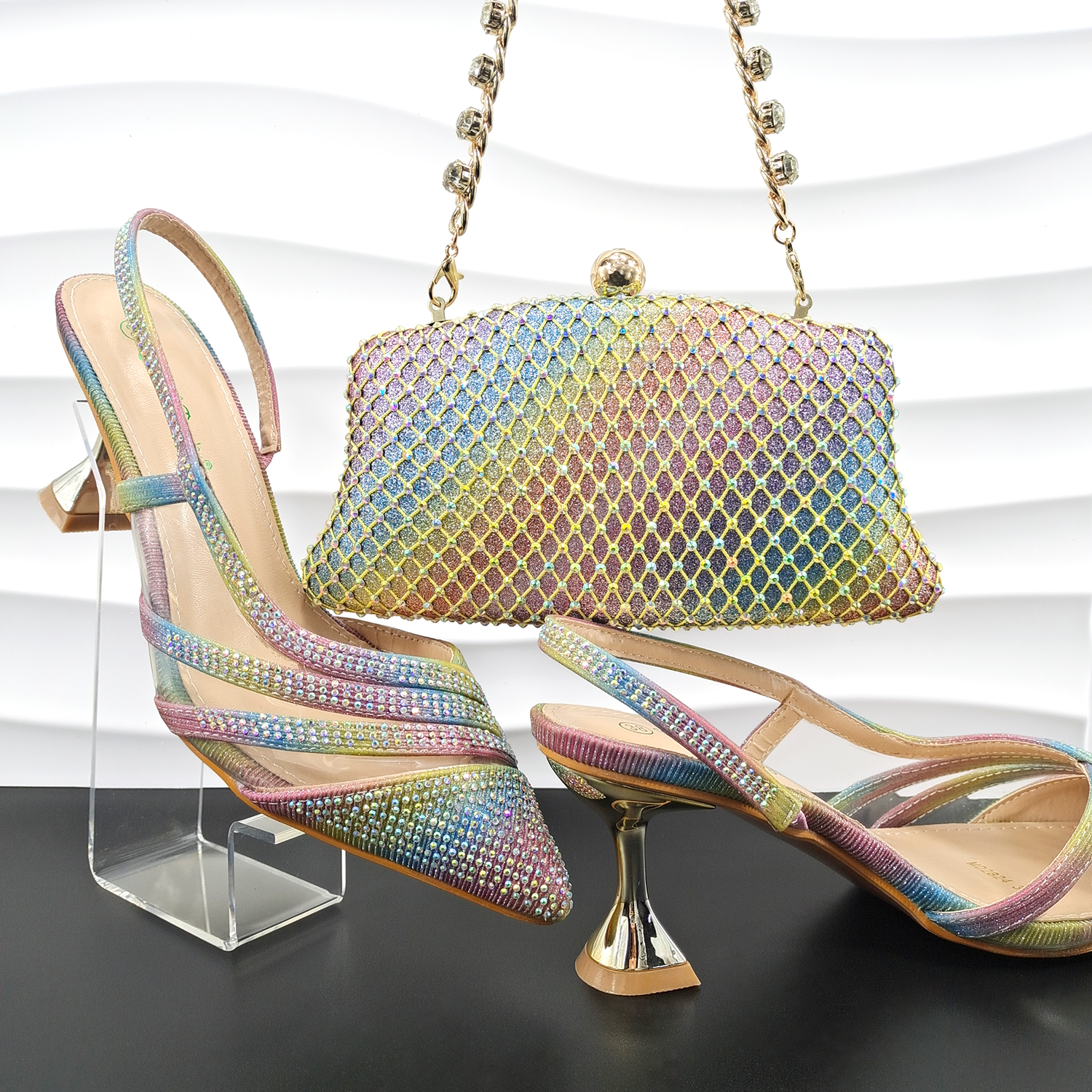 QSGFC Rainbow Color Comfortabl – обзор и цена Women Shoes Ysl