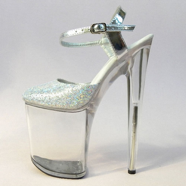 Glitter Silver 8 Inches High H – обзор и цена Women'S Shoes For Work