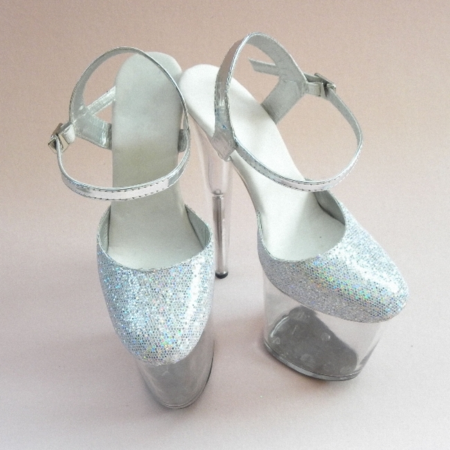 Glitter Silver 8 Inches High H – обзор и цена Women'S Shoes For Work