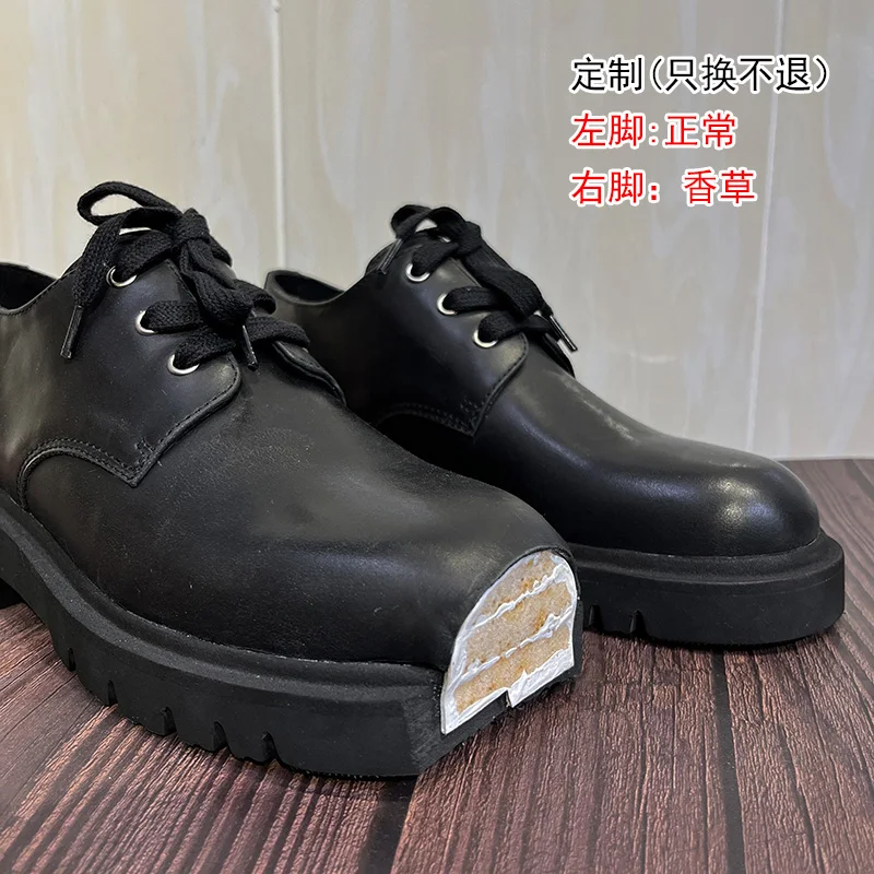 Cake Thick Bottom Derby Shoes  – обзор и цена Women Shoes Black