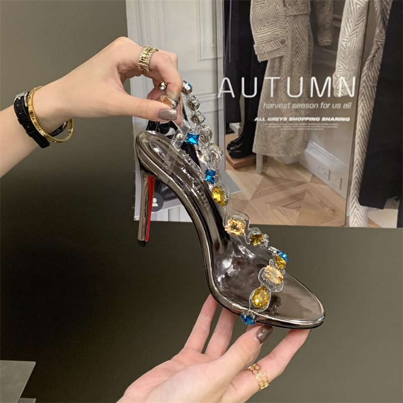 Women's Shoes Luxury Rhineston – обзор и цена Rhinestone Sandal Women