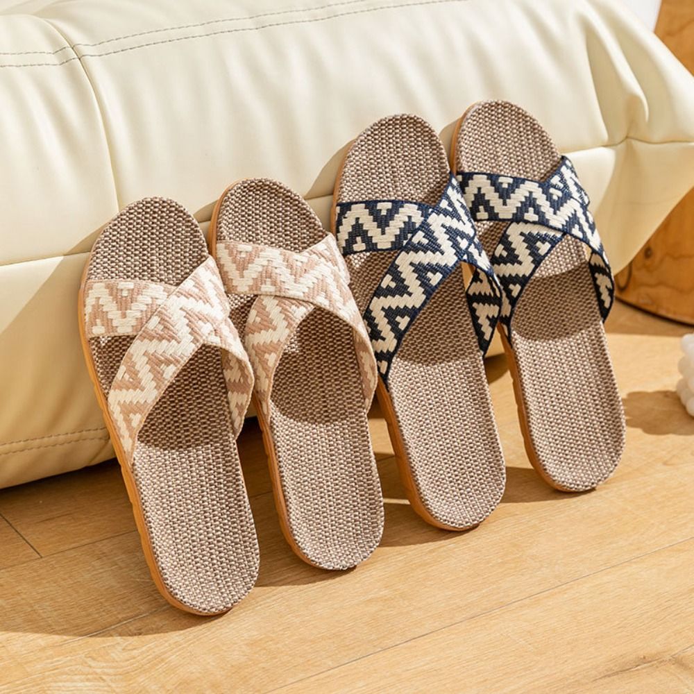 Fashion Ethnic Style Linen Cro – обзор и цена Women'S Shoes Non Slip