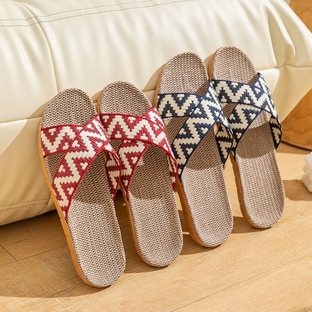 Fashion Ethnic Style Linen Cro – обзор и цена Women'S Shoes Non Slip